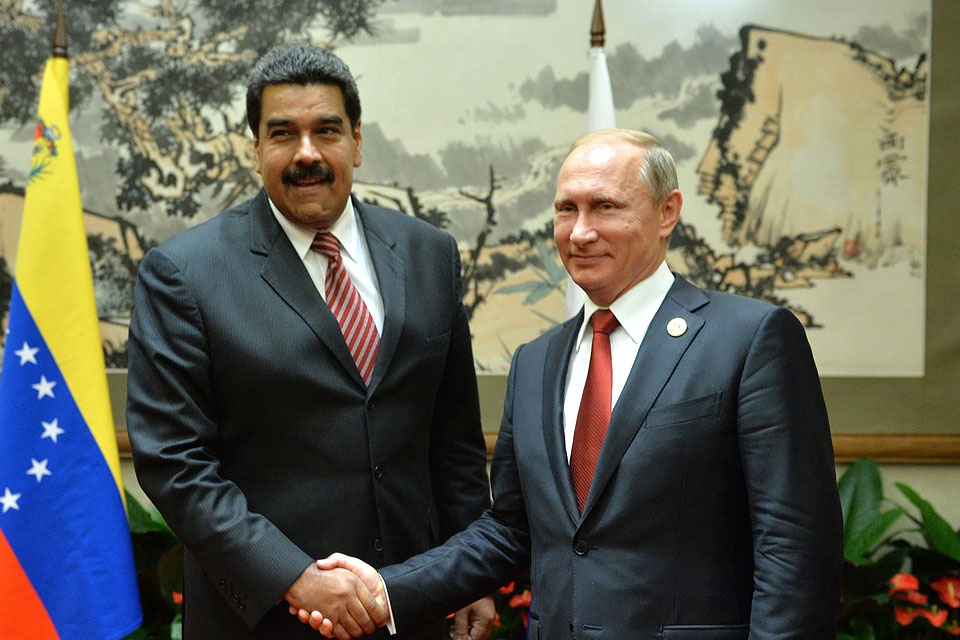 Nicolas Maduro i Vladimir Putin - Savjetovanje za ekonomske mjere - Venezuela