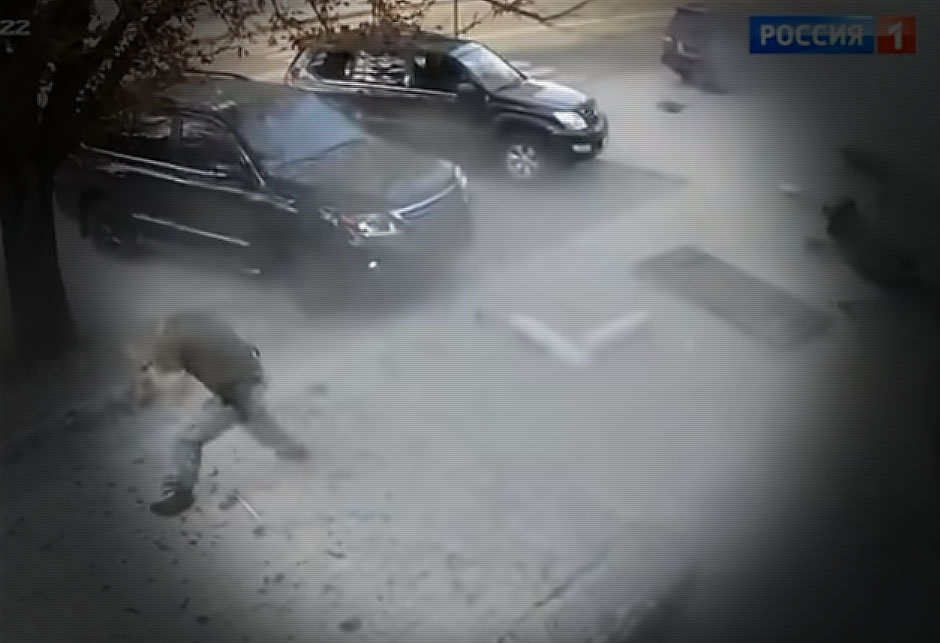 Snimka atentata na Aleksandra Zaharcenka