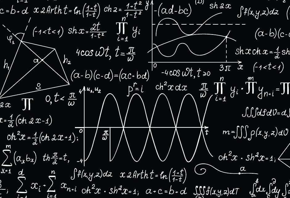 algebra matematika tabla