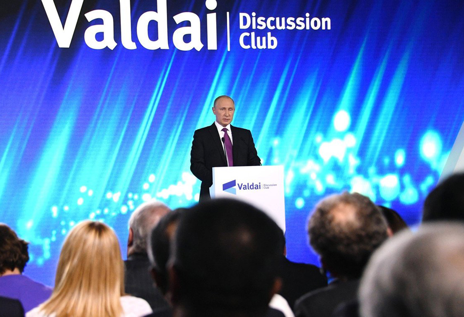  Vladimir Putin na konferenciji Valdai