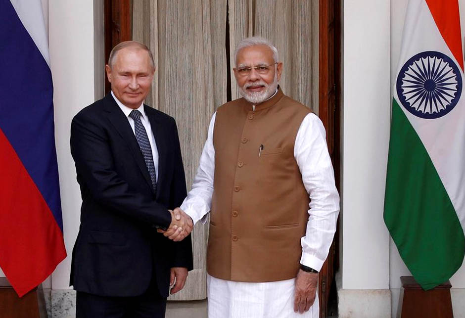 Vladimir Putin, Narendra Modi