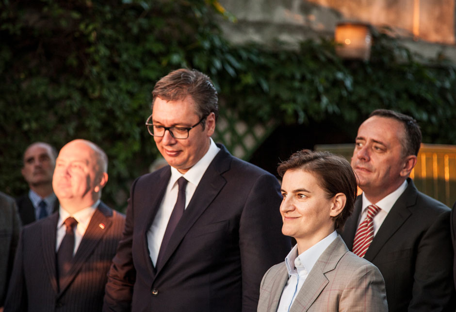 Aleksandar Vučić i Ana Brnabić