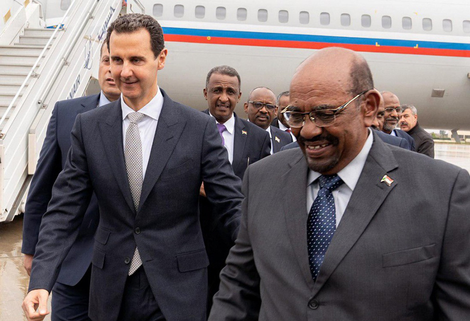 Sudanski predsjednik Omar al-Bashir i sirijski lider Bashar Al-Assad 