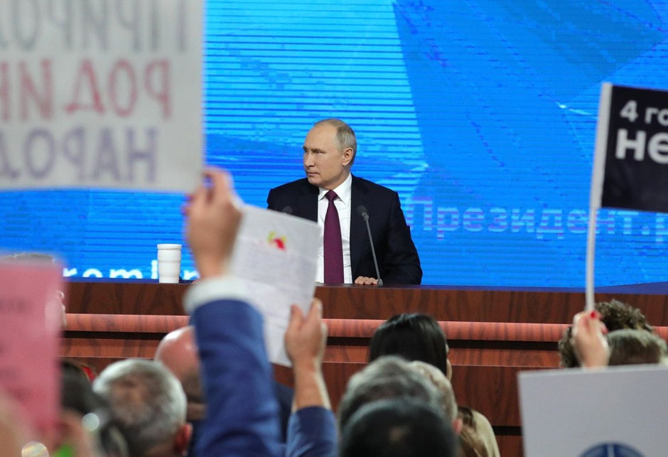 Vladimir Putin - press konferencija