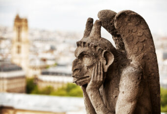 katedrala Note Dame Paris gremlin