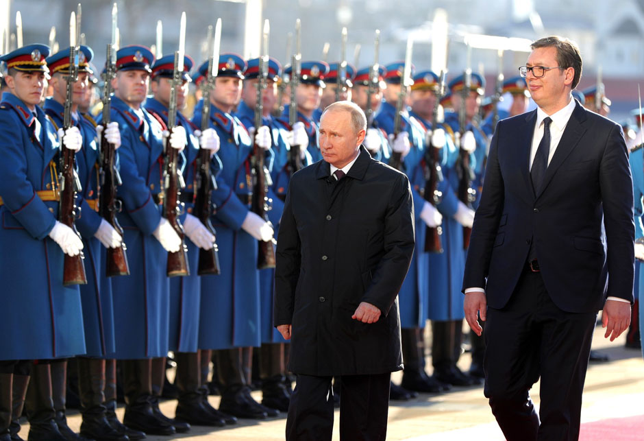 Vladimir Putin i Aleksandar Vucic