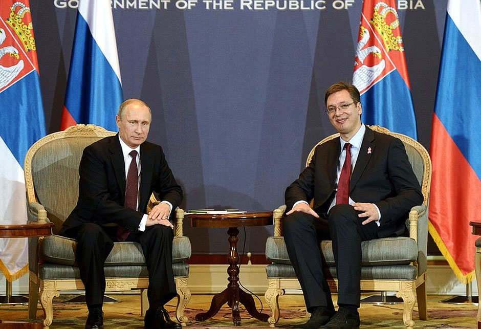 Vladimir Putin Aleksandar Vucic