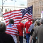 SAD Poljska zastava Varsava