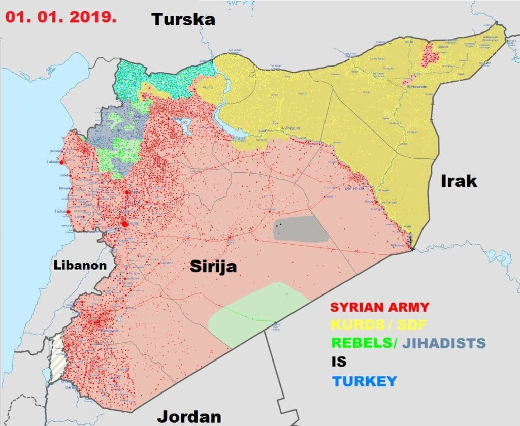 Sirija 1.1.2019.