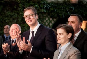 Aleksandar Vučić i Ana Brnabić