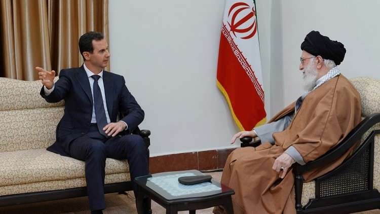 Bashar Al-Assad i ajatolah Hamnei