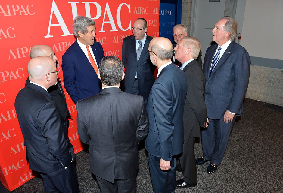 John Kerry i lideri AIPAC