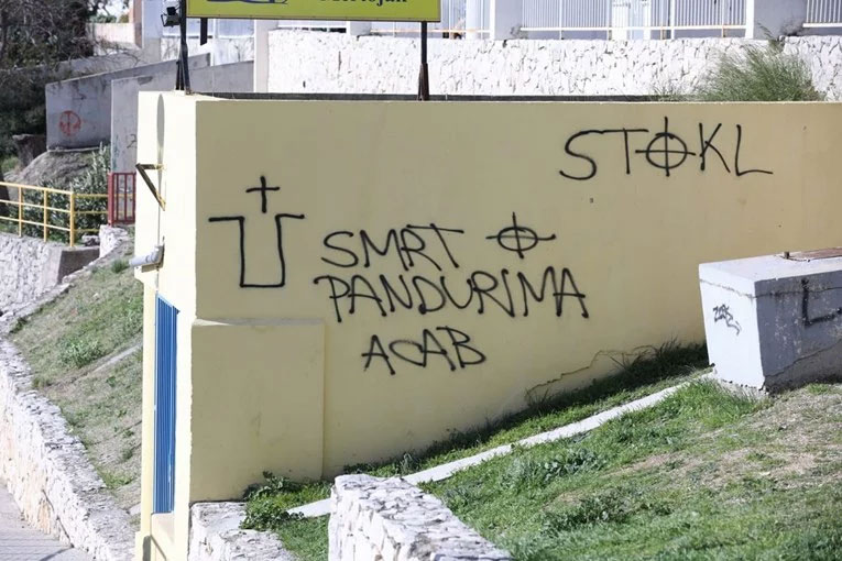 Fašistički simboli u Splitu