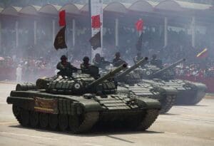 Tenk T-72 Venezuela parada