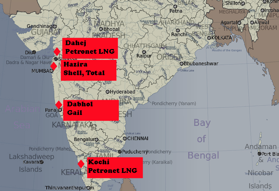 Indija LNG terminali