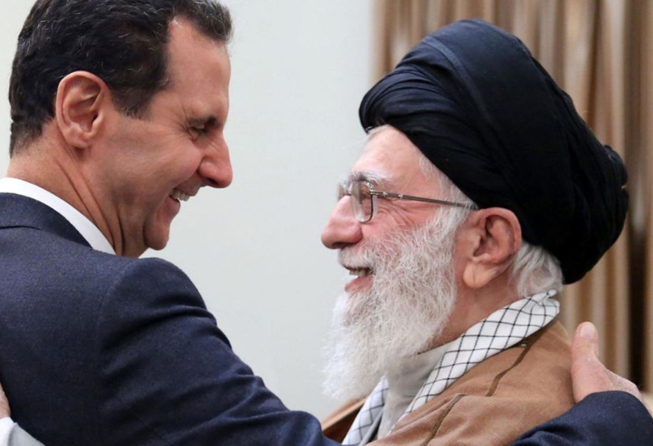 Bashar Al-Assad i ajatolah Ali Hamnei