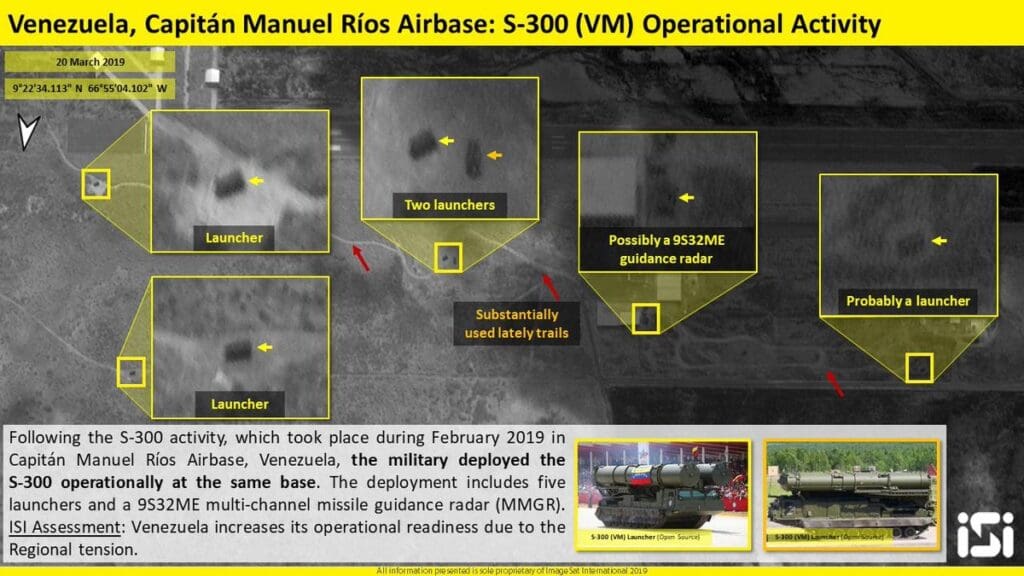 položaji S-300VM Venezuela baza Capitán Manuel Ríos