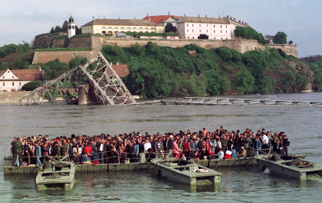 Skela preko Dunava Novi Sad