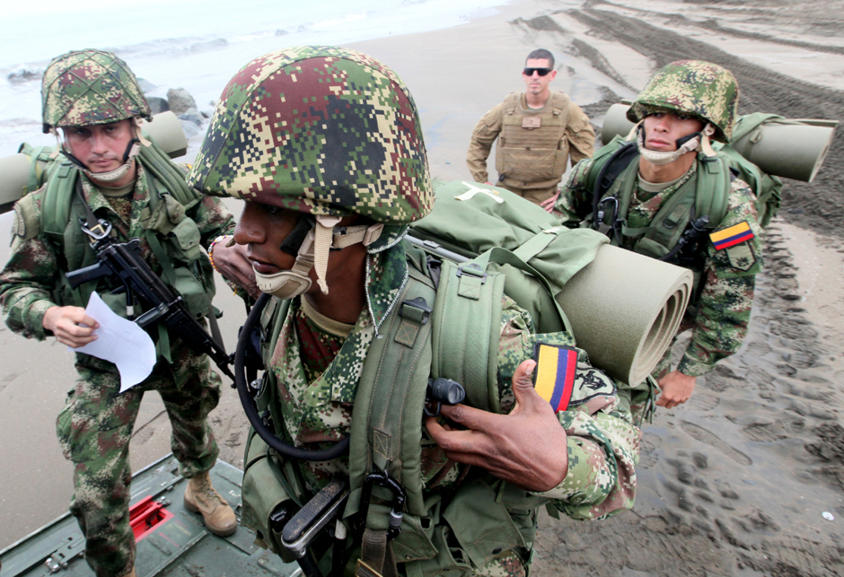 kolumbija vojska