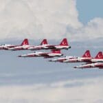 Akro grupa Turske zvijezde Türk Yıldızları Northrop (Canadair) NF-5B (CL-226) Turkish st