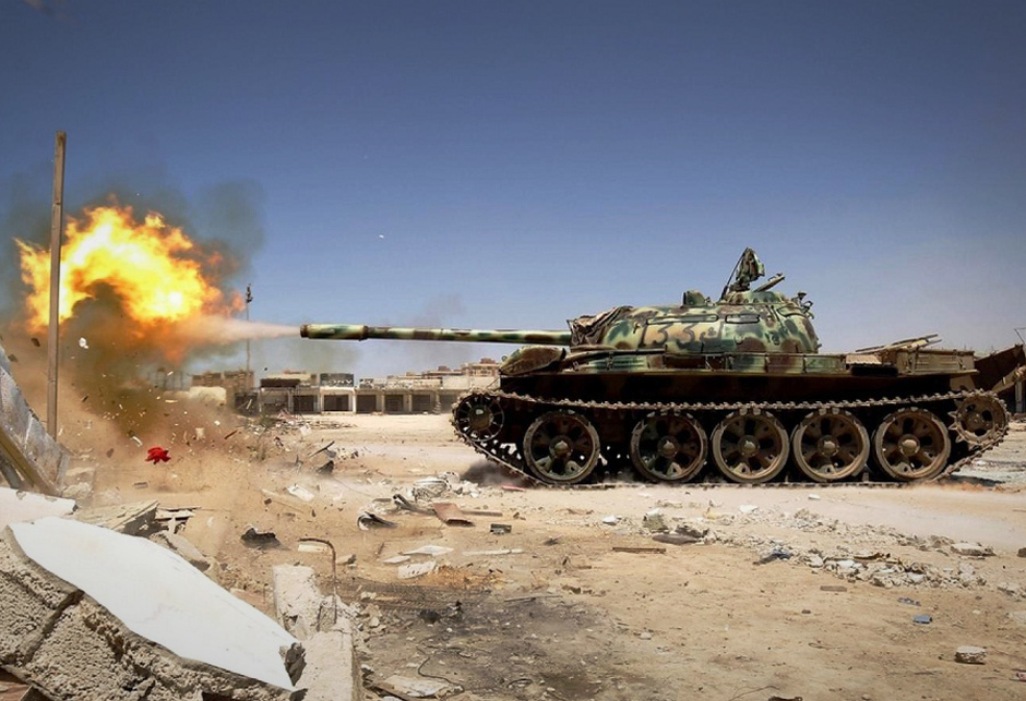 Tenk T-55 Libija