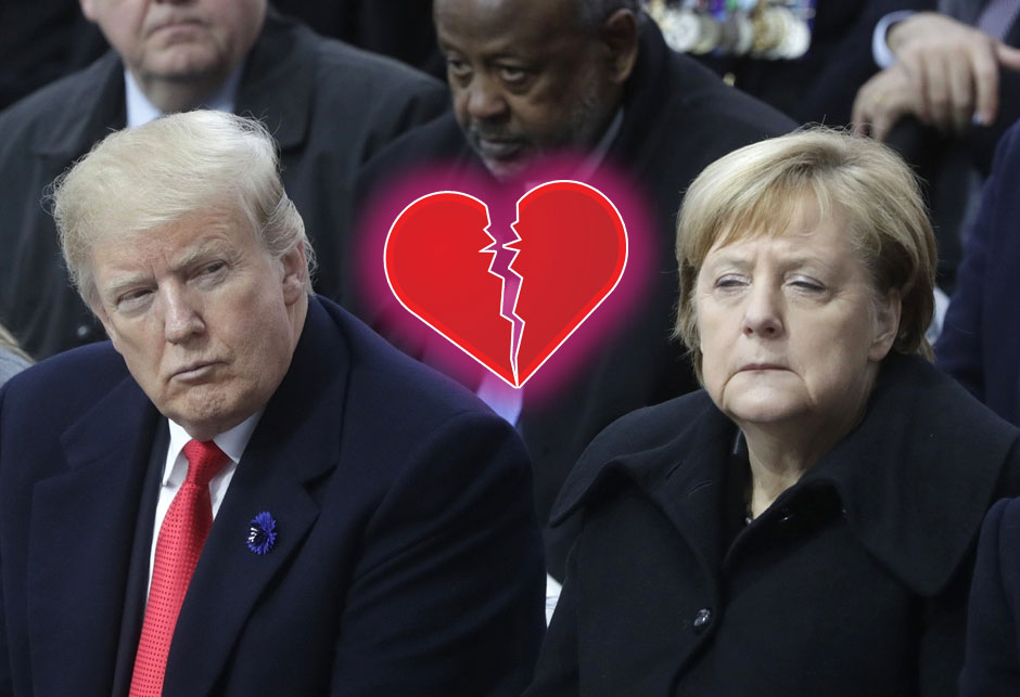 Trump Merkel