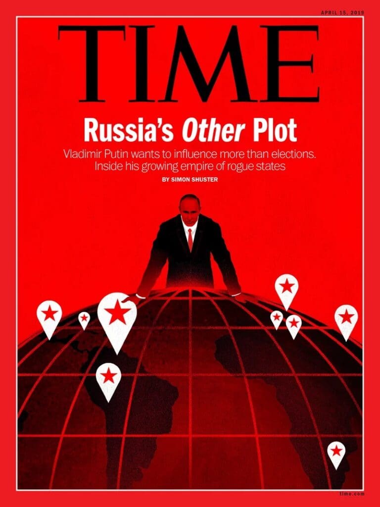 Vladimir Putin naslovna Time