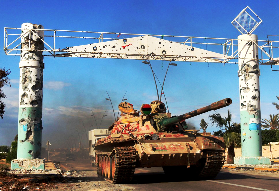 Libija tenk T-55