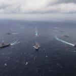 US Navy udarna grupa nosača aviona mornarica
