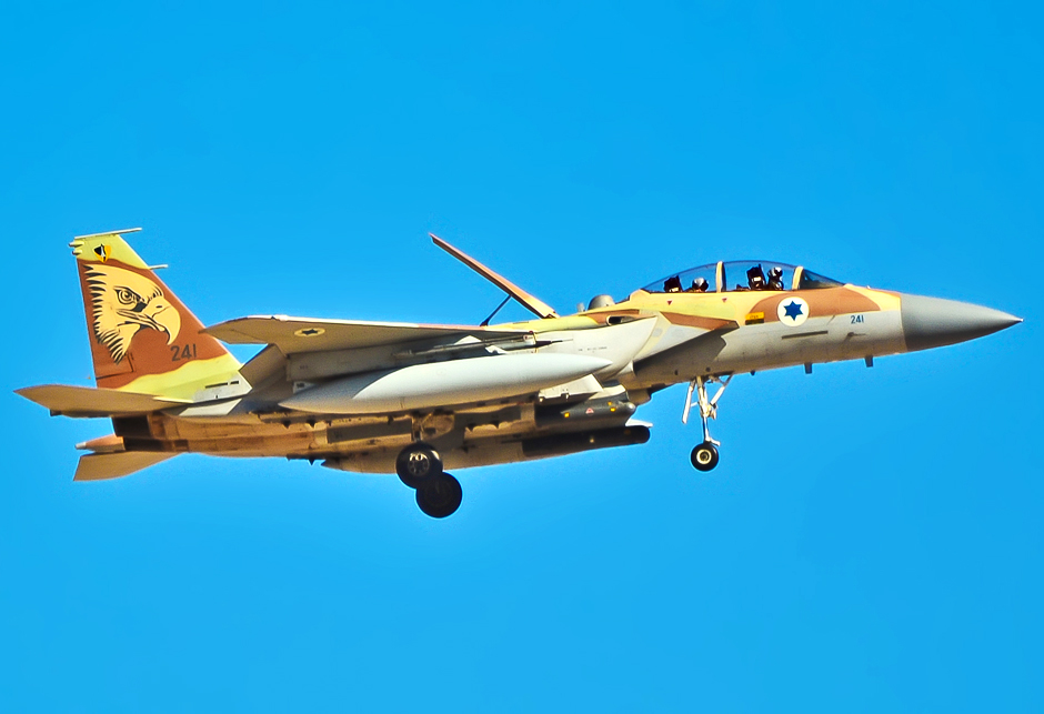 Israel Air Force F-15i Ra'am 241 od 69 Hammers Skvadron