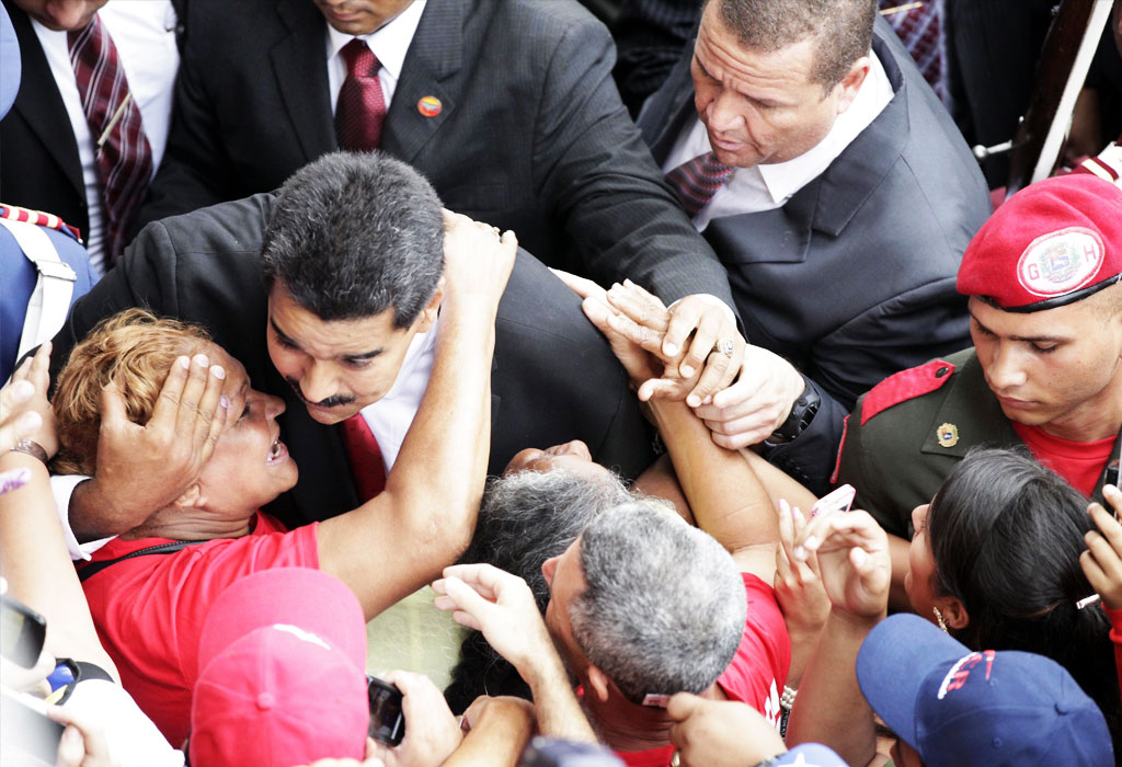 Nicolas Maduro s narodom