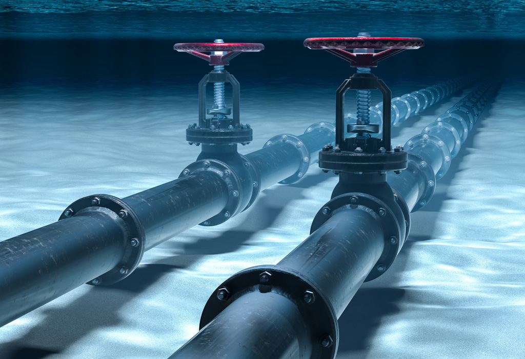 gasovod cijevi podvodni gasovod