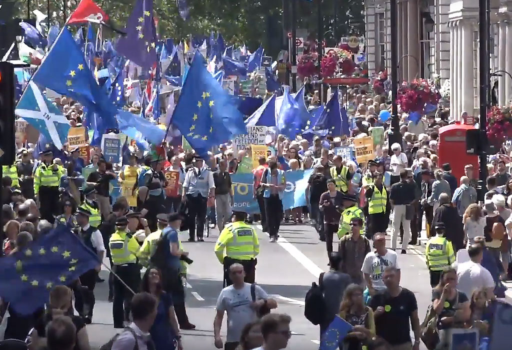 Anti-Brexit prosvjedi u Londonu