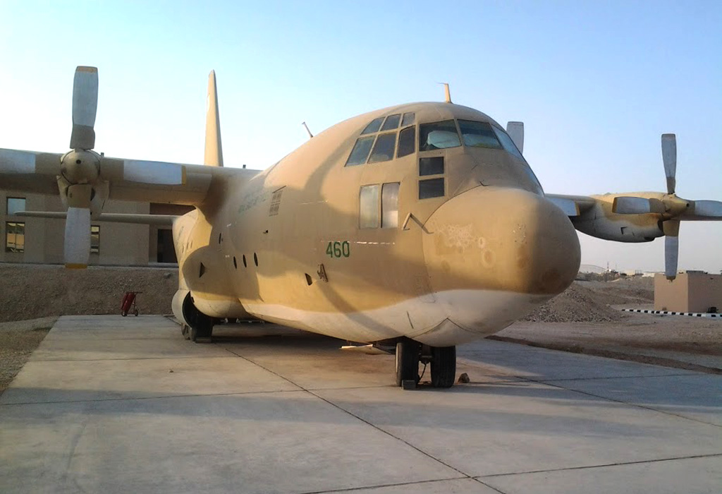 C-130 at Riyath Air base