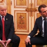 Donald Trump Emmanuel Macron