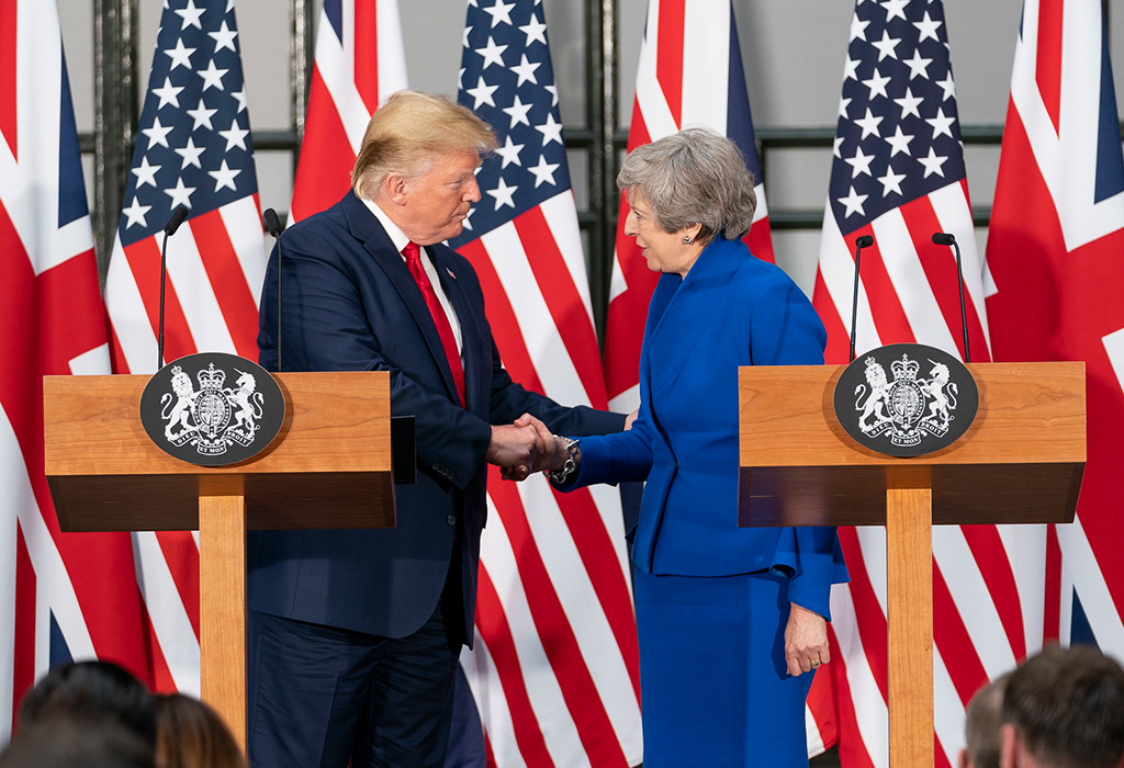 Donald Trump - Theresa May