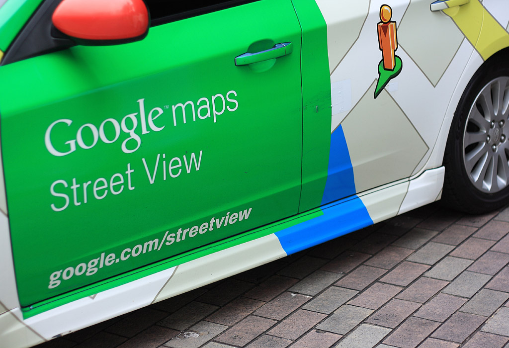 Google car Street View