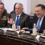 Joint Chiefs of Staff, Joseph F. Dunford, James N. Mattis Michael Pompeo sad združeni štab