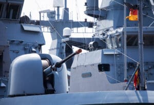 Njemacka korveta top mornarica