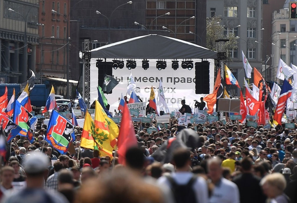 Prosvjednici u Moskvi