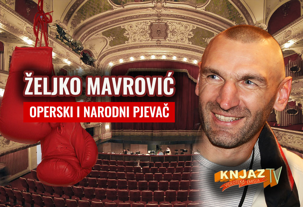 Bivši boksački šampion Željko Mavrović, pjevač narodnjaka u Knjazovoj Mjenjačnici