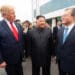 Donald Trump, Kim Jong-Un i Moon Jae-in