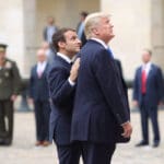 Emmanuel Macron Donald Trump