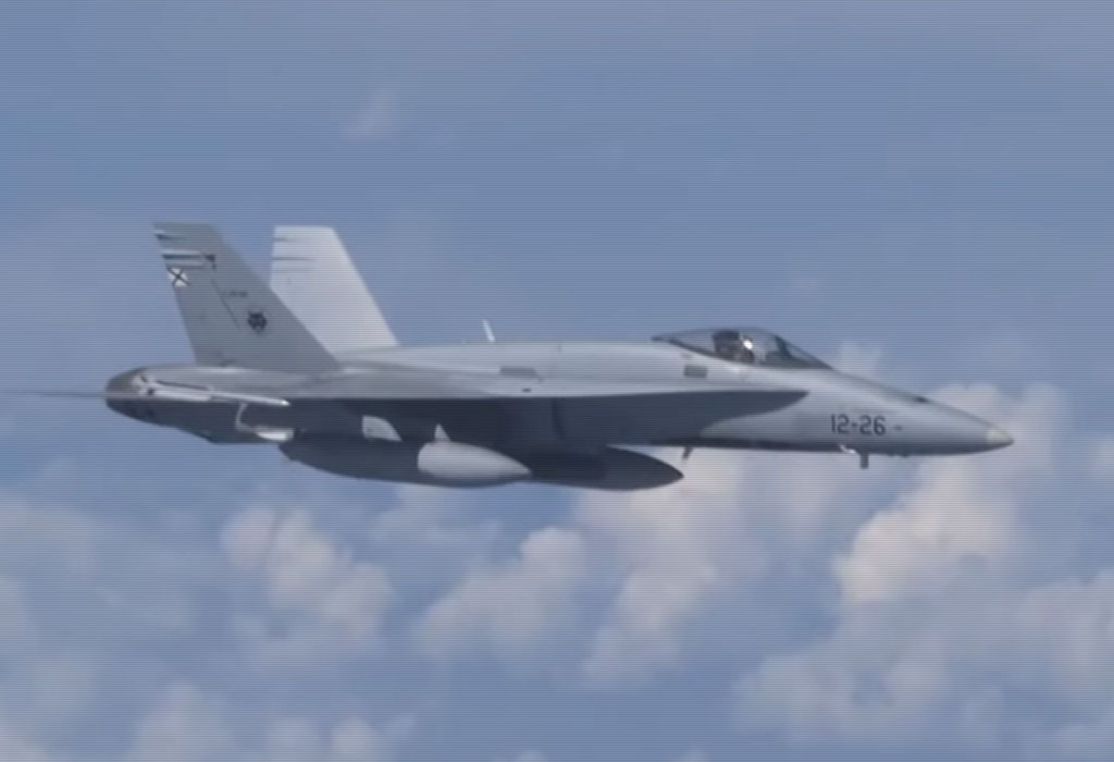 F-18 12-26 presretanje šojgua