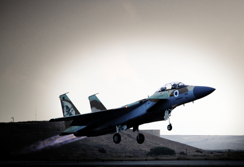 avion F-15 IDF Izrael