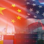 Kina SAD zastave ekonomija