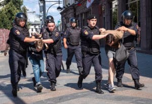 Moskva rusija protesti