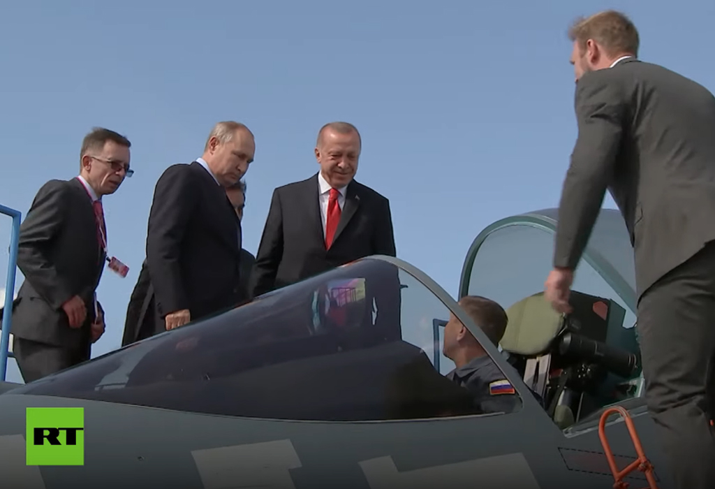 Putin Erdogan Su-57