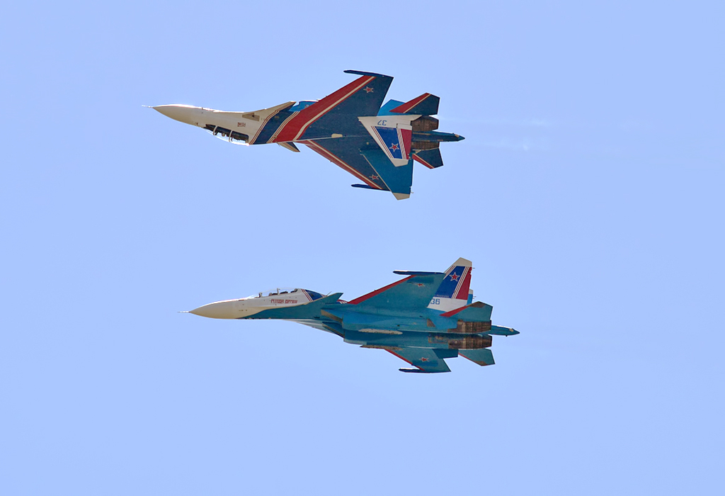 Suhoj Su-30SM Ruski vitezovi
