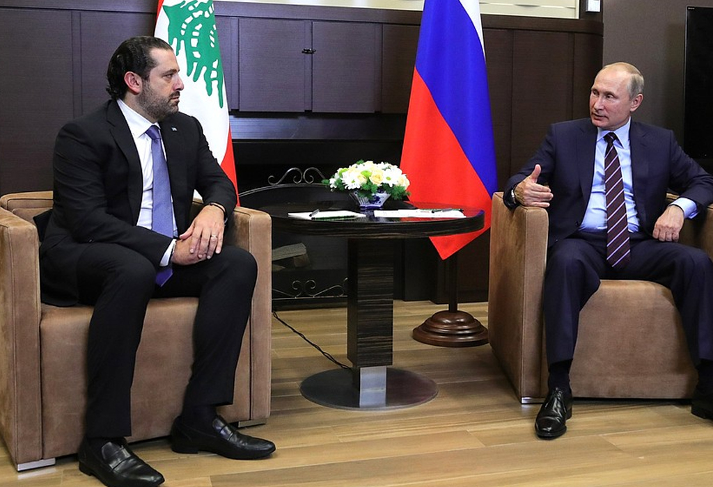 Saad Hariri, Vladimir Putin
